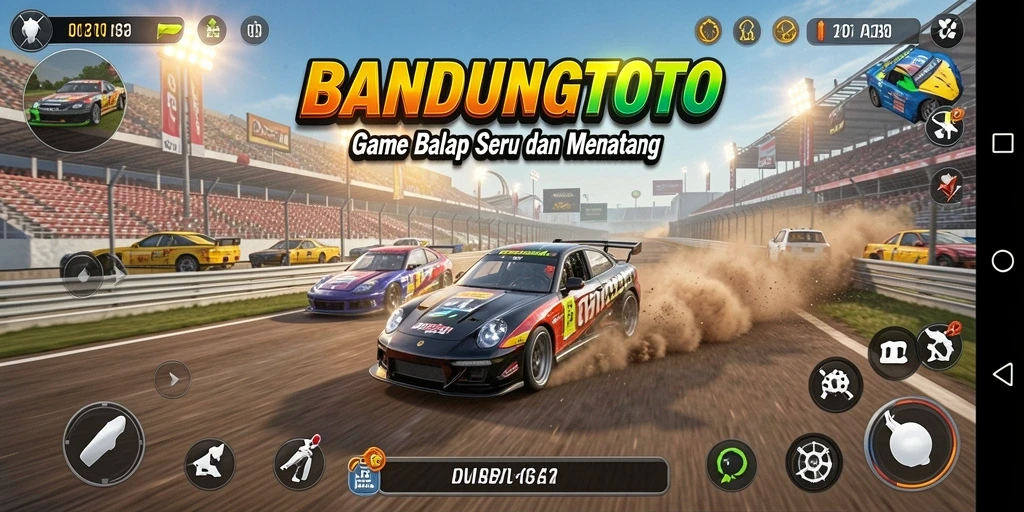 Gameplay mendebarkan dalam balapan cepat BANDUNGTOTO.