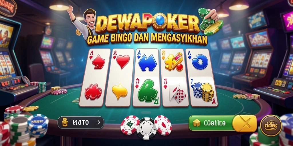 Tampilan gameplay DEWAPOKER yang mendebarkan dalam permainan Bingo.