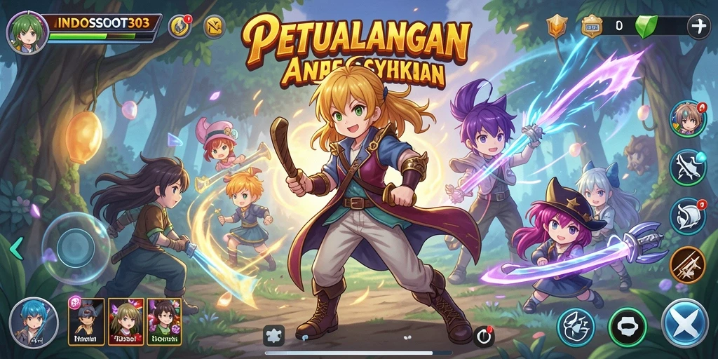 Tangkapan layar gameplay menarik dari INDOSLOT303.