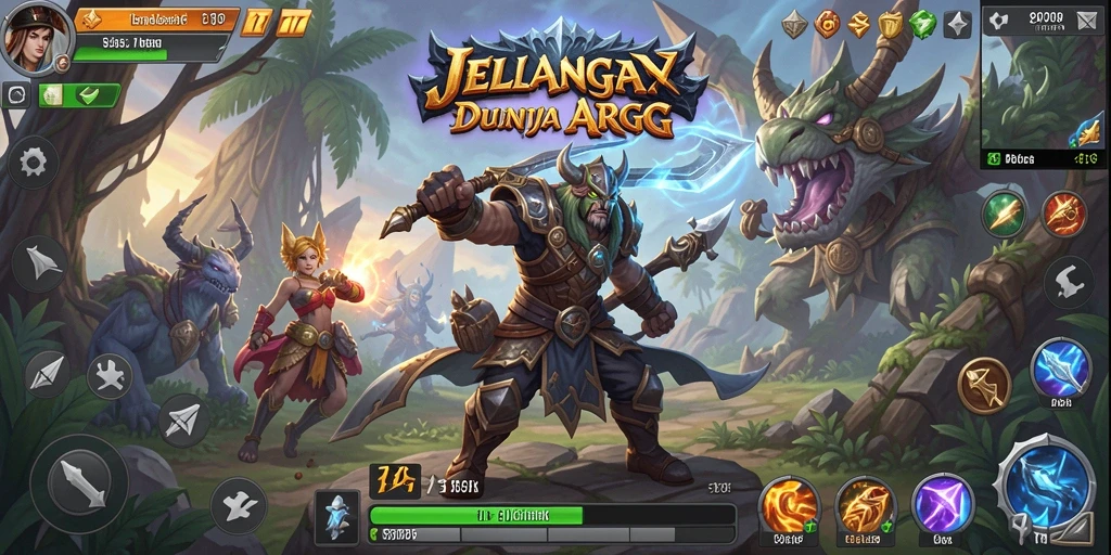 Gameplay ARPG yang mendebarkan dan penuh aksi dalam JELAS777.