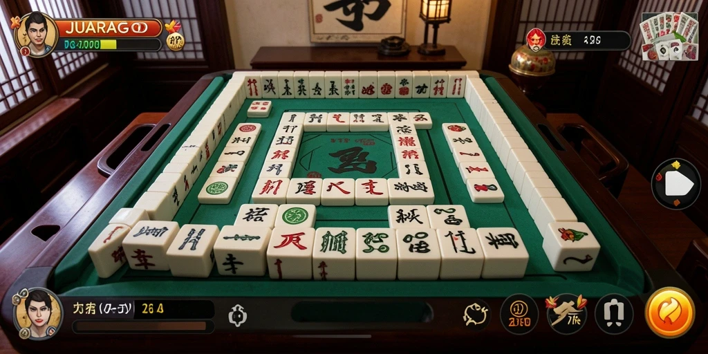 Tampilan gameplay seru JUARAGO yang memikat dan menantang.