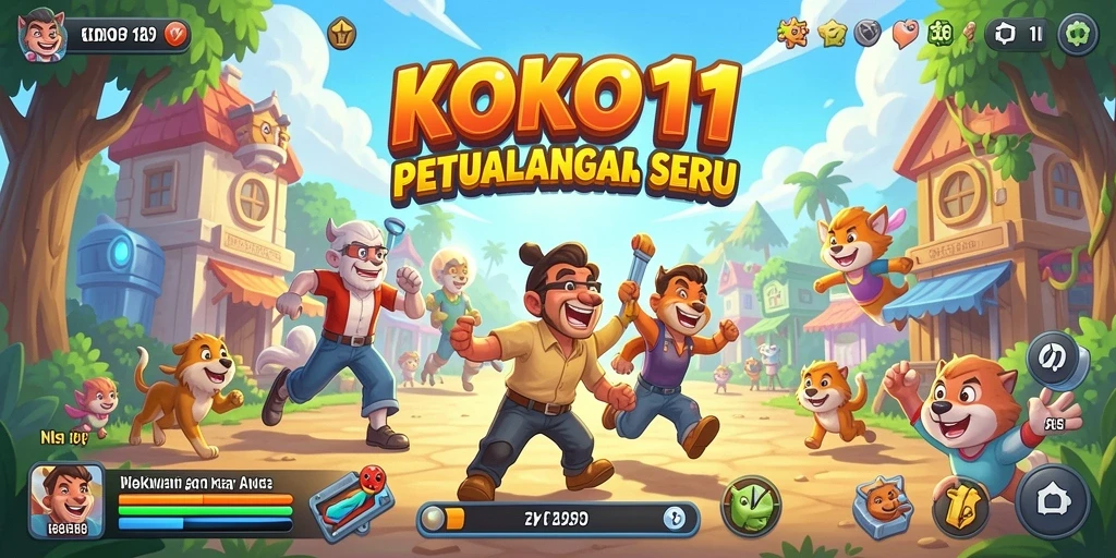 Screenshot gameplay KOKO11 yang menampilkan keseruan dalam aksi.