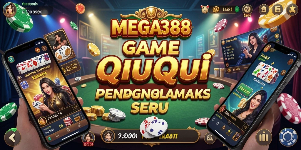 Tampilan gameplay menarik dari MEGA388 dengan suasana QiuQiu yang seru.