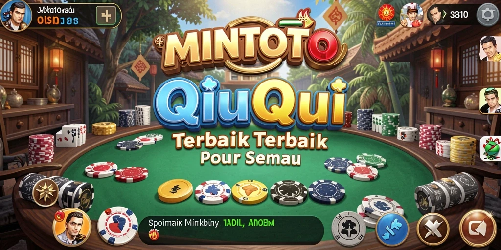 Screenshot gameplay MINTOTO menampilkan suasana QiuQiu yang mendebarkan.