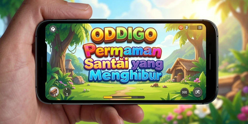 Tampilan gameplay ODDIGO yang menawan dan seru.