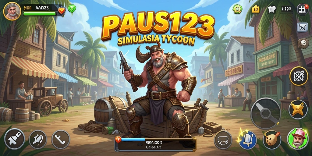 Tampilan gameplay PAUS123 yang menarik dan interaktif.