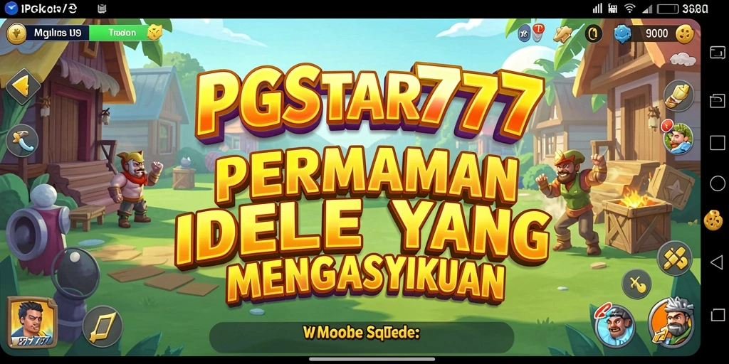 Screenshot PGSTAR777 menunjukkan gameplay santai yang menarik.