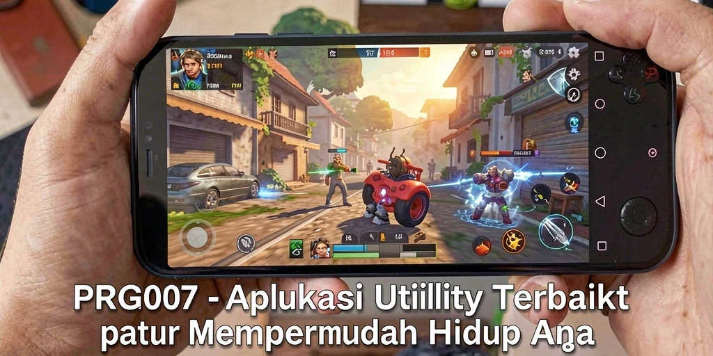 Tampilan antarmuka pengguna PRG007 yang modern dan intuitif.