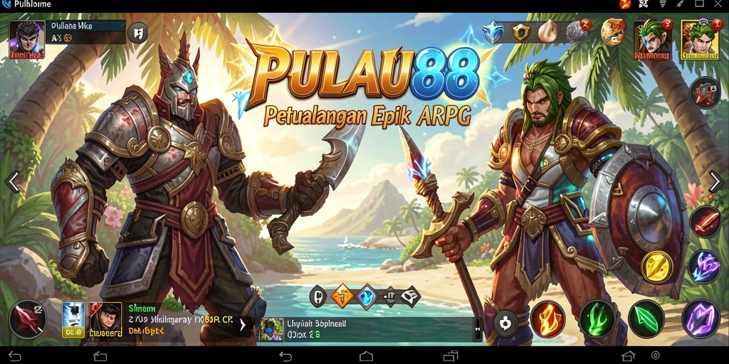 Tampilan gameplay PULAU88 yang menegangkan dan penuh aksi.