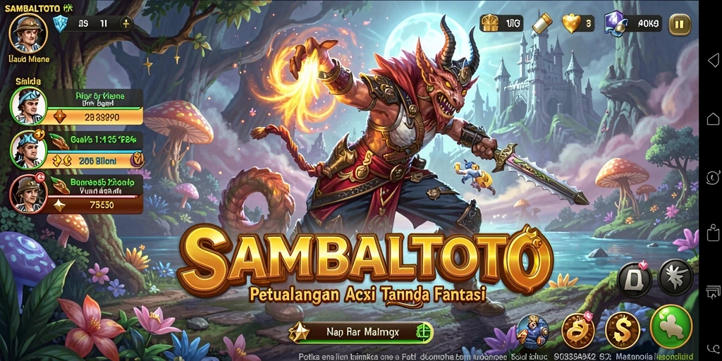 Tampilan gameplay SAMBALTOTO yang penuh aksi dan petualangan.